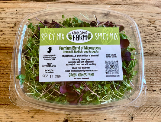 2 oz Spicy Microgreen Mix